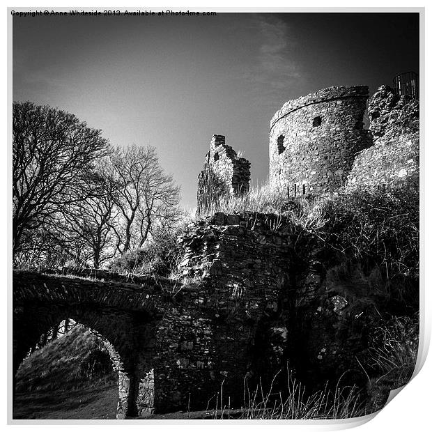 Dundrum Castle Print by Anne Whiteside