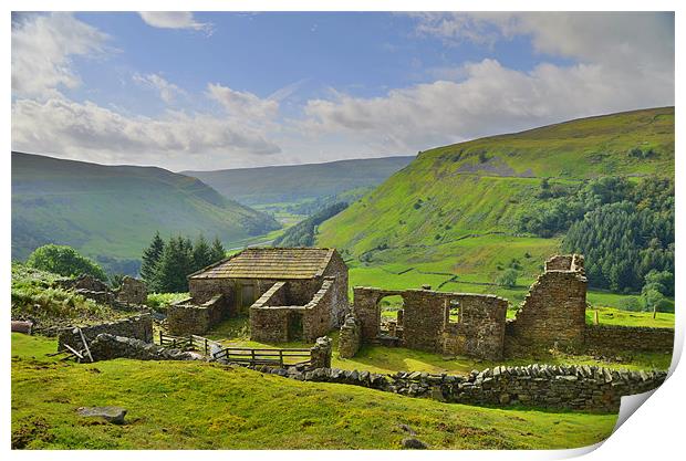 Yorkshire: Crackpot Hall Print by Rob Parsons
