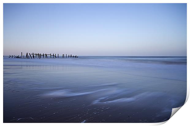 Tidal Flow Print by Ian Rolfe