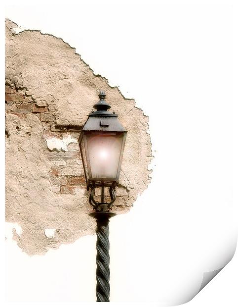 Lamp Print by Mary Lane