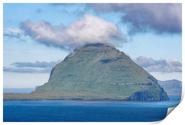 Koltur Faroe Islands Print by Mary Lane