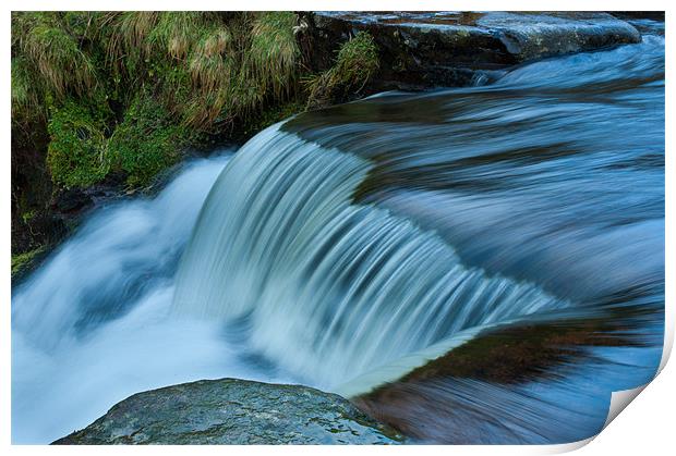 Waterfall Print by lee wilce