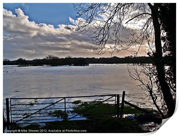 Inland Sea Print by Mike Streeter