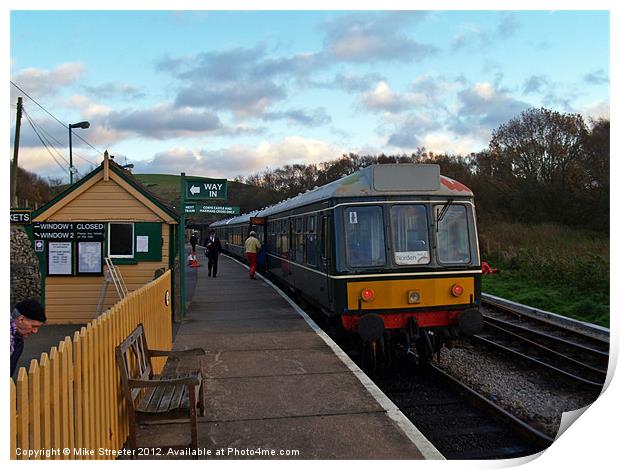 End of the Line Print by Mike Streeter