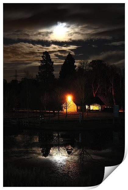 Twighlight Reflections Print by Debra Horne