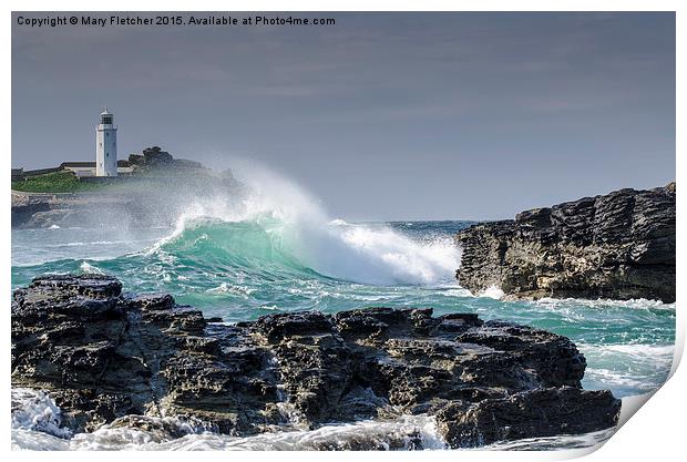  Breaking Wave Print by Mary Fletcher