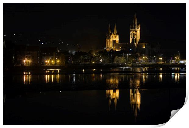 Truro Cathedral Print by Kelvin Rumsby