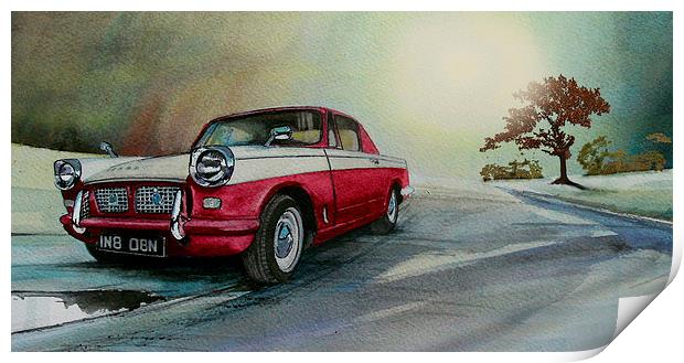  Herald in the Moonlight Print by John Lowerson