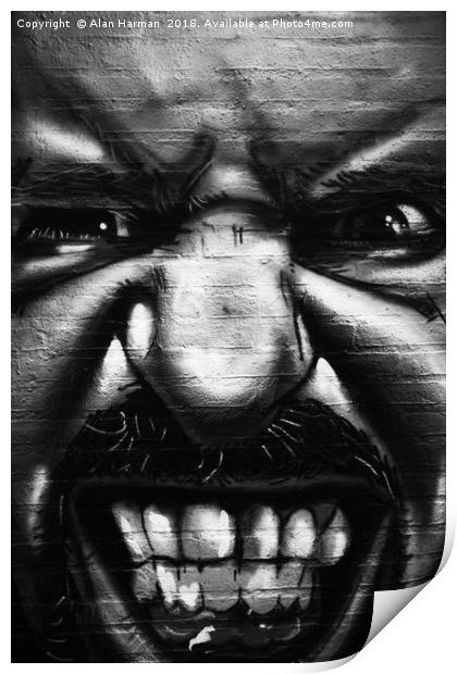 Graffiti 2 Print by Alan Harman