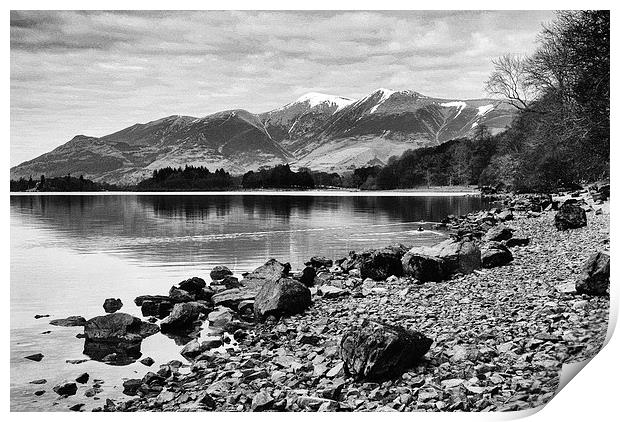 Derwent Water Print by Paul Want
