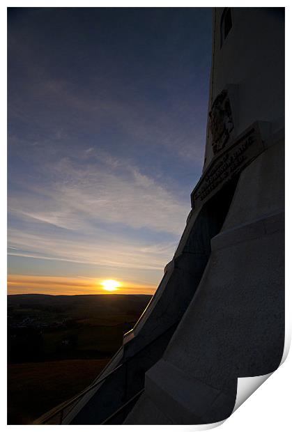 Hoad by Sunset Print by Andrew Cundell