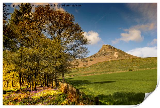 Roseberry Topping Print by keith sayer