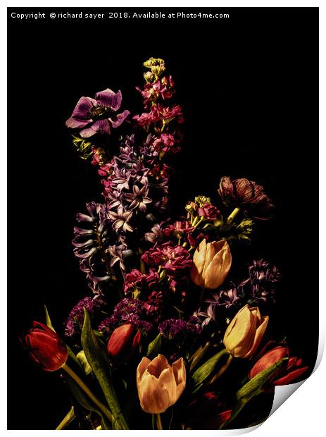 Blooming Spring Delight Print by richard sayer