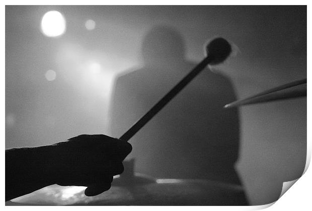 Drum Stick Print by Kevin Duffy