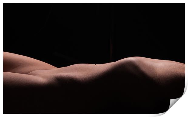 artistic nude Print by simon mallinder