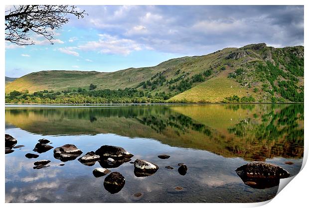  Ullswater Reflections Print by Gary Kenyon