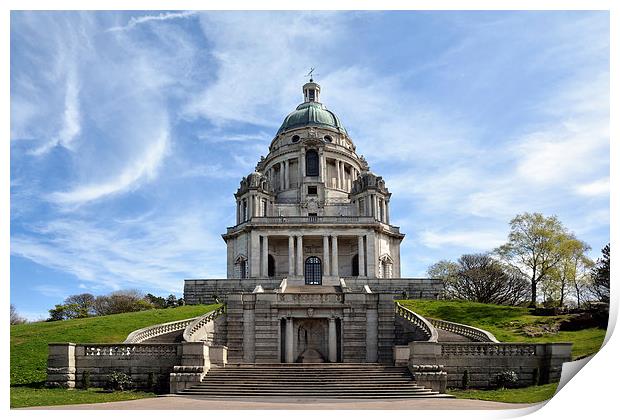 Ashtom Memorial Folly Print by Gary Kenyon