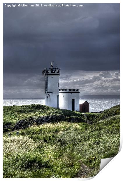 The Lighthouse Print by Thanet Photos