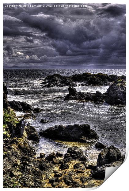 Stormy Scotland Print by Thanet Photos