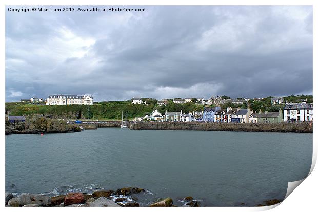 PortPatrick harbour Print by Thanet Photos