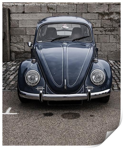 Volkswagen Beetle Print by Thanet Photos