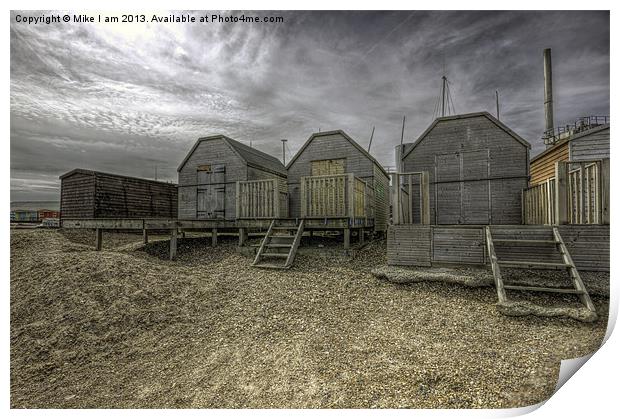 Beach huts at Whitstable Print by Thanet Photos