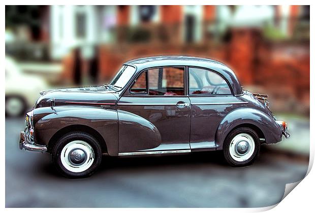 Morris Minor Print by Thanet Photos