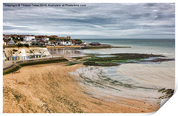 Viking bay Print by Thanet Photos