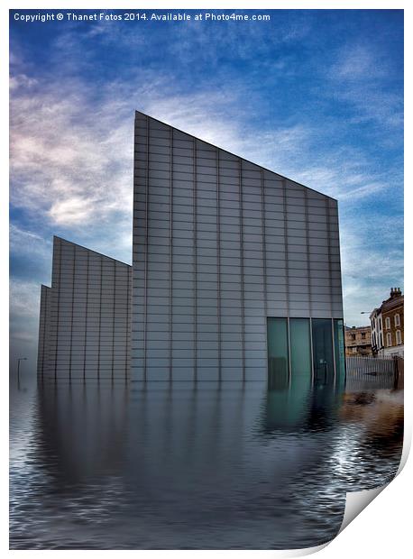Turner contemporary Print by Thanet Photos