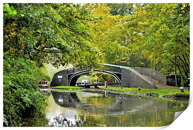 Oxford Canal Print by Thanet Photos