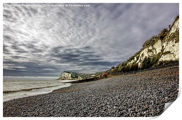 St Margarets Bay Print by Thanet Photos