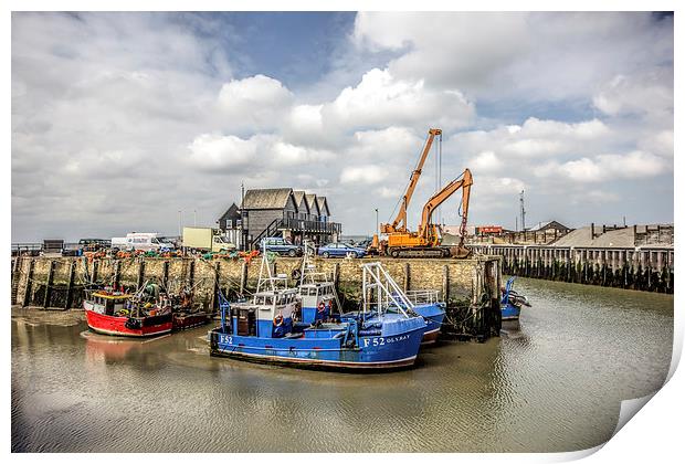 Boats Print by Thanet Photos