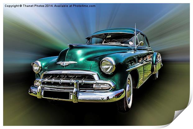 Chevy Print by Thanet Photos