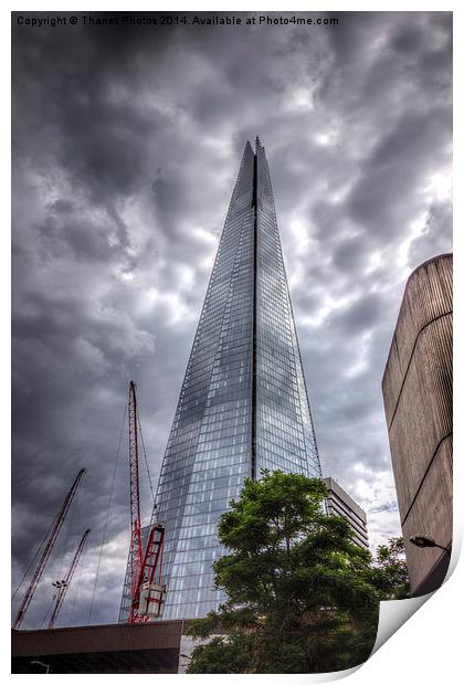 The Shard Print by Thanet Photos