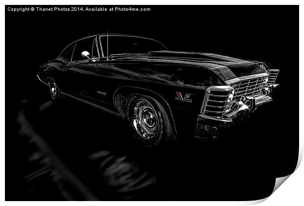  Chevrolet Impala Print by Thanet Photos