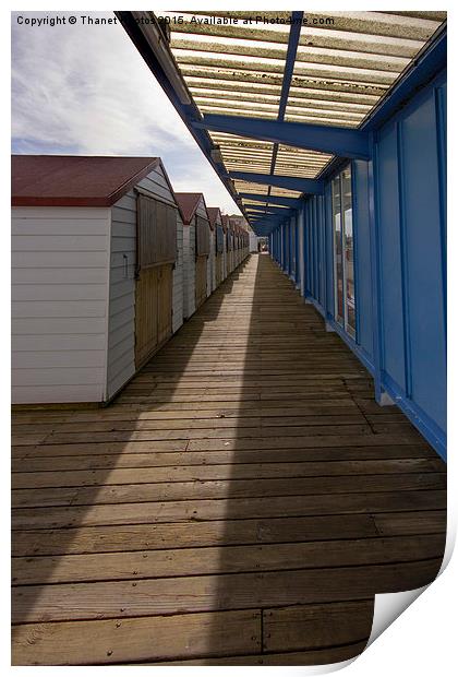  Straight lines and angles Print by Thanet Photos