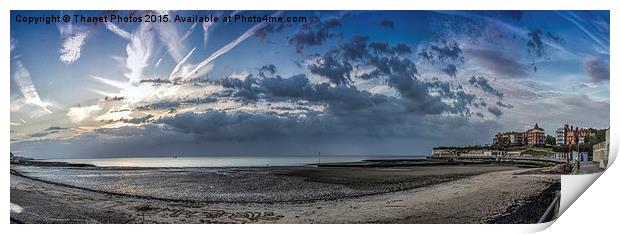  St Mildred's bay Print by Thanet Photos