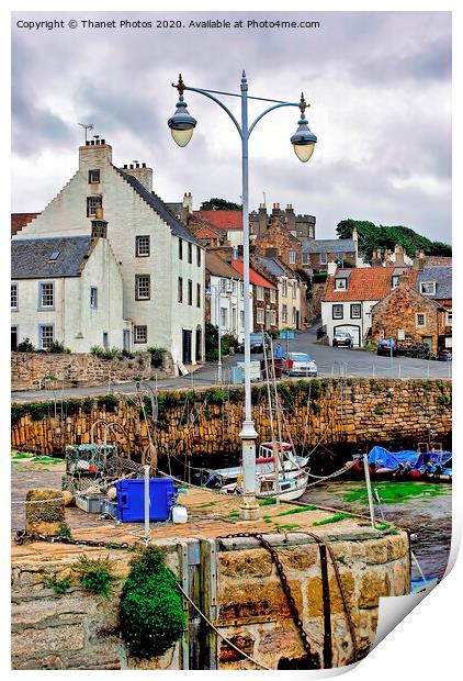 Crail Harbour Print by Thanet Photos