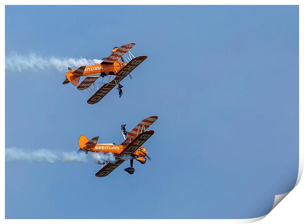 Wingwalkers Print by Gordon Bishop