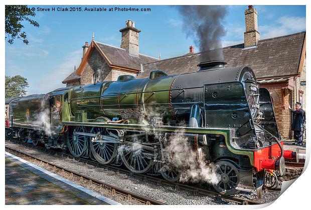  LMS Royal Scot Print by Steve H Clark