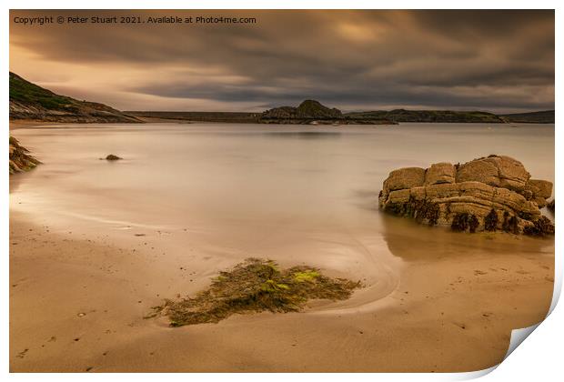 Tongue Bay Sutherland Scottish Highlands Print by Peter Stuart