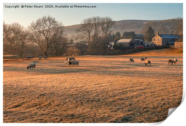 Horton in Ribblesdale Print by Peter Stuart