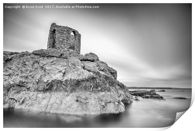 Lady's Tower Elie Print by bryan hynd