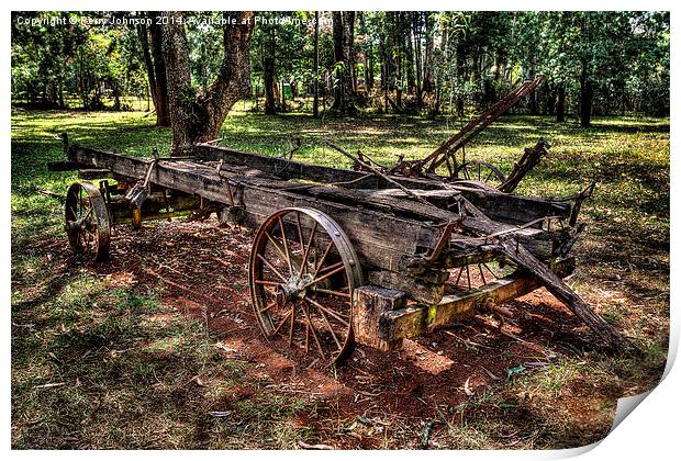 Trailer Print by Perry Johnson