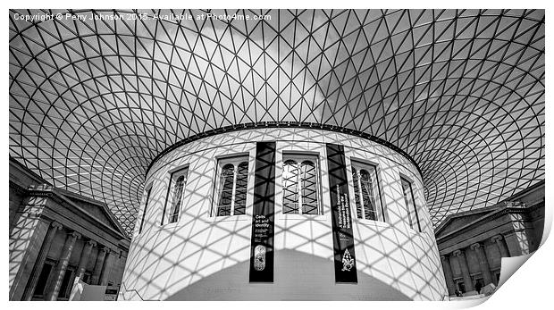 British Museum Print by Perry Johnson