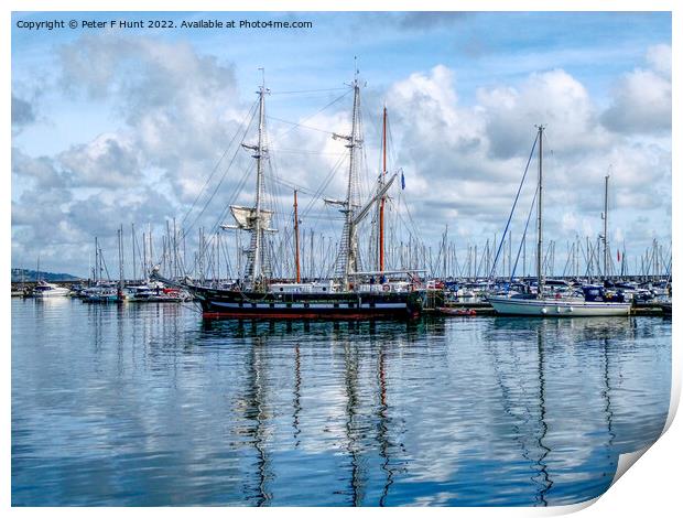 TS Royalist Reflections Print by Peter F Hunt