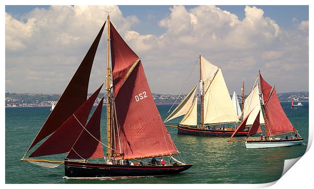 The Age of Sail Print by Peter F Hunt