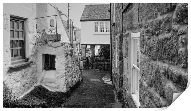 Behind The Harbour Print by Peter F Hunt