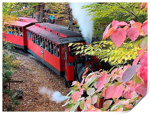 Steam Train Print by Pics by Jody Adams