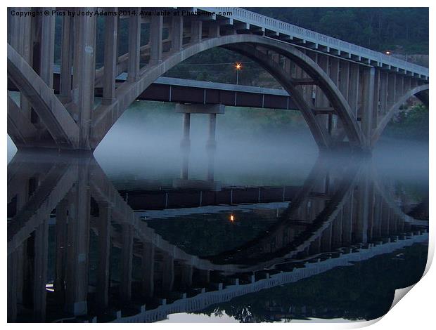 Reflections in the Lake Print by Pics by Jody Adams